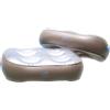 Kit 2 Cuscini Gonfiabili per Vasca Idromassaggio Bianco Perla e Champagne
