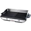 GASTROBACK #42523 - Barbecue da tavolo di design Advanced Pro BBQ - Grill elettrico da tavolo 2300 Watt 1500 cm² grande superficie - facile da pulire - Piastre estraibili - Acciaio inossidabile