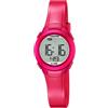 Calypso Orologio Digitale Donna - Caucciù Rosa - Impermeabile 10 ATM - Data Calendario Cronografo Doppio Orario Luce Allarme 12/24h - K5677/4