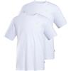 JP 1880 T-shirts - Magliette Girocollo, Confezione Doppia, T-shirt Uomo, Bianco Neve, 3XL