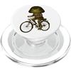 Humor Rana Meme Rana Divertente Taglio Bob Meme Cottagecore Bici PopSockets PopGrip per MagSafe