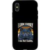 Sarcastic Cat Lover Cats Custodia per iPhone X/XS Sembro coccolone, non lo sono