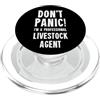 Livestock Trading & Auction T-Shirts Agente zootecnico PopSockets PopGrip per MagSafe