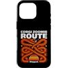 Funny Corgi Route Dog Lover Custodia per iPhone 16 Pro Corgi Zoomie Route Mappato Cane Proprietario Umorismo