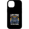 Sarcastic Cat Lover Cats Custodia per iPhone 14 Sembro coccolone, non lo sono