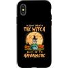 Costume di Halloween da strega cane Hava Custodia per iPhone X/XS Never Mind The Witch Attenti al cane Havanese Halloween