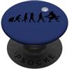 Miftees Halloween Tees Evoluzione Lupo Mannaro Luna Evoluzione Lupo Mannaro PopSockets PopGrip Adesivo
