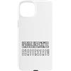 why not? magliette semiserie Custodia per iPhone 15 Plus Orgogliosamente sbattezzato, Sbattezzo Ateismo Anticlericale