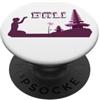 Bali Vacanze Souvenir Bali Tempio Palme Indonesia Induismo Giava Ubud Souvenir PopSockets PopGrip Adesivo