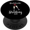 Vows and Vibes Custom Grafica elegante per damigelle d'onore PopSockets PopGrip Adesivo