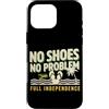 Jamaica Independence 1962 Proud Jamaican Custodia per iPhone 16 Pro Max No Shoes No Problem Piena Indipendenza Orgoglio Giamaicano