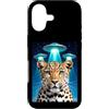Leopard Party Decorations Leopard Access Custodia per iPhone 17 Leopard Print Stuff Leopard Alien UFO Strano Donna Leopardo