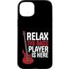 Bass Player Gifts Custodia per iPhone 15 Plus Rilassati Il Bassista è qui Musica