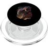 PM-Artistic Gigante sputafuoco il temibile dinosauro PopSockets PopGrip per MagSafe