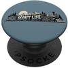 Outpost Scouting Gear by Giant Step Desi Scout Life Vintage Train & Nature Locomotive Graphic PopSockets PopGrip Adesivo