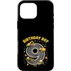 Kids Construction Theme Birthday Boy App Custodia per iPhone 16 Pro Max 9 ° compleanno ragazzo costruzione escavatore camion