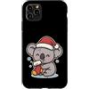koala winter santa hat stocking snow win Custodia per iPhone 11 Pro Max Carino Koala Inverno con Cappello di Babbo Natale