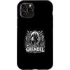 Beowulf Monster Legend Horror Myth Custodia per iPhone 11 Pro Grendel Night Hunger Walks Horror Beast Myth