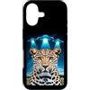 Leopard Party Decorations Leopard Access Custodia per iPhone 17 Leopard Print Stuff Leopard Alien UFO Strano Donna Leopardo
