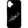 Soccer Player Gifts Custodia per iPhone 16 Plus Calcio Portiere Calcio Giocatore Design