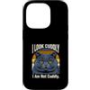Sarcastic Cat Lover Cats Custodia per iPhone 14 Pro Sembro coccolone, non lo sono