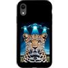 Leopard Party Decorations Leopard Access Custodia per iPhone XR Leopard Print Stuff Leopard Alien UFO Strano Donna Leopardo