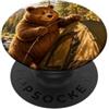 Funny Papa Bear Father Day Camper Wilder Orso in campeggio Divertente avventura outdoor Maglietta PopSockets PopGrip Adesivo