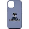 Spooky Officer Skeleton Halloween Costum Custodia per iPhone 12/12 Pro Costume da scheletro da ufficiale spettrale per Halloween Fun