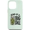Dill Jar Humor Co Custodia per iPhone 13 Pro Divertente barattolo di sottaceti con aneto per amanti dei buongustai, design vintage