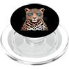 Leopard Party Decorations Leopard Access Leopard Print Stuff Leopard Indossare Occhiali da sole Donna Leopard PopSockets PopGrip per MagSafe