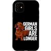Dachshund Dog Breed Pet Dog Owner Hotdog Custodia per iPhone 11 Bassotto Cane Tedesco Ragazze Sono Più Lungo Divertente Bassotto