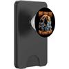 Alpha Wolf Meme Nascondi le dita dei piedi The Alpha's Here Funny Alpha Wolf Meme Cringe PopSockets PopWallet per MagSafe