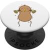 Kiwi Bird Kiwi Fruit Fruit Ratite Maori Kiwi treni Gambe PopSockets PopGrip Adesivo