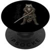 Japanese Shirts Ukiyo-e Art Men Women Ki Japanese Raccoon Samurai Vintage Warrior Men Women Kids PopSockets PopGrip Adesivo