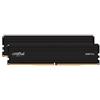 Crucial Ram DIMM DDR5 64GB (2x32GB) Crucial Pro 5600MHz CL46 1.1V Nero [CP2K32G56C46U5]