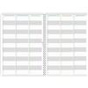Agendepoint.it Agenda Settimanale Spiralata 2027, A4 21x30 cm, Copertina Morbida Plastificata, Oraria 15 Min,dal lunedì al sabato