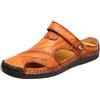 Generic Sandali Antinfortunistiche Uomo,Sandali Da Spiaggia Scarpe Estive Outdoor Breathable Cuoio Casuale Men'S Men'S Sandali