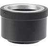 FKYMX Anello adattatore for montaggio obiettivo T2, compatibile con Canon, fotocamera mirrorless EOS M M1 M2 M3 M4 M5 EF-M