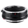 FKYMX CONCEPT Anello adattatore for montaggio obiettivo fotocamera EF-EOS R, compatibile con Canon, EOS EF EF-S EOS R Montaggio RF Corpo della fotocamera Messa a fuoco manuale