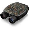 VisioGear Night Thunder X3 - Occhiali per visione notturna, binocolo 4K AI per adulti con foto da 40 MP, portata 1384 FT, zoom 8x, batteria 5000 mAh, scheda da 32 GB per campeggio, mimetico