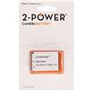 2-Power DBI1008A - Batteria ricaricabile agli ioni di litio 950 mAh, 7,4 V, batteria ricaricabile 950 mAh, 7 Wh Li-ION 7,4 V, 1 pezzo
