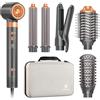 webeauty Asciugacapelli Ionico 7 In 1 Spazzola Rotante per Capelli Grigio