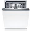 Bosch Lavastoviglie XXL 60 cm, completamente integrato, serie 6, Made in Germany, asciugatura migliorata - Efficient Dry, igiene testata con Eco 50°C, Smart Start, cassetto posate, Home Connect