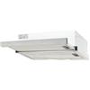 Exquisit FSH61-2 Semintegrato (semincassato) Acciaio inossidabile 260m³/h D - Cappe (260 m³/h, Condotta, E, g, E, 65 dB)