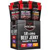 Jack Links Beef Jerky Caso Misto (12 X 25G) - Snack Proteine Di Carne Secca per