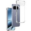 REY Cover in Gel TPU Anti-Shock per Google Pixel 10 PRO XL 5G, Morbido Silicone Custodie Protettivo Case, Anti-Scratch, Protettiva Sottile Back Cover