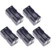 Xjdzineq Scatole per batterie 4 x AA, organizer per 4 celle, custodia leggera, facile sostituzione per contenitore domestico