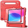 JETech Custodia Bambini per iPad (A16) 11ª/10ª Gen, Rosso