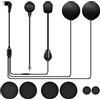 Fodsports Kit Audio HD per FX6、FX-S Interfono Moto, Il connettore del cavo dell'auricolare è Micro 5 Pin e non è compatibile con Type C