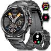 LIGE Smartwatch Uomo Militare con Chiamate Bluetooth, 1.43 AMOLED